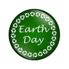 Earth Day button