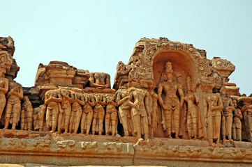 Sito archeologico Hampi, Karnataka, India