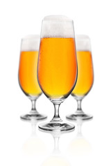 Beer glasses