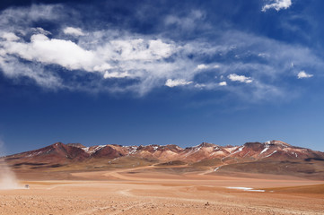 Fototapeta na wymiar Bolivia, the most beautifull Andes in South America