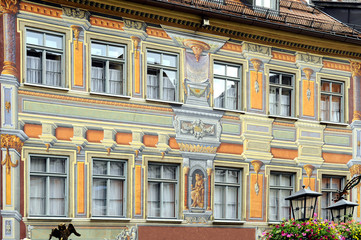 Obraz premium facciata Romantische Strasse