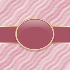 Art vector retro pink wave cover