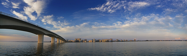 Downtown Gulf Coast Panorama