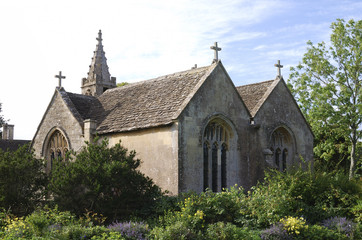 Fototapeta na wymiar Church at Great Chalfield. Wiltshire. England