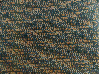 数字の羅列