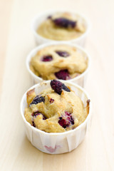 Mulberry muffins