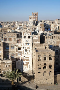 traditional architecture in sanaa yemen