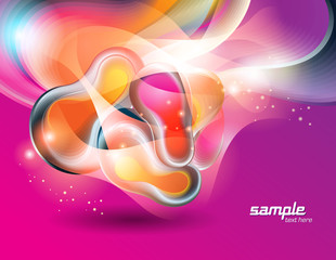 Abstract colorful vector background