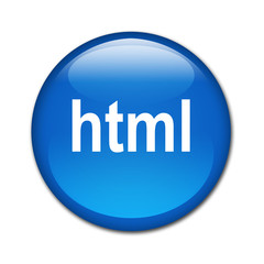 Boton brillante texto html