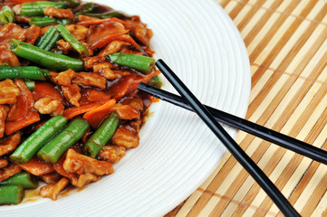 chicken with vegetables