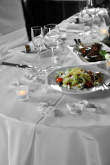 wedding dinner