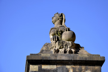 Schloss Pillnitz an der Elbe - Sphinx