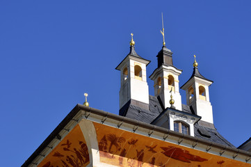 Obraz premium Schloss Pillnitz - Wasserpalais Detail