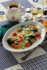 Sopa de ricotta con verduras - 2