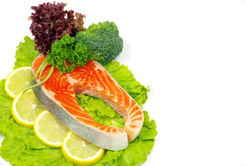 salmon and spices