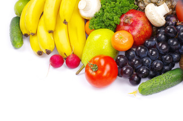 fruits and vegetables