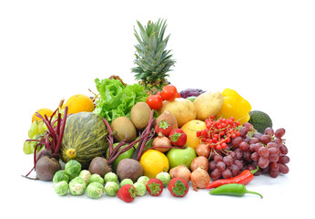 Fruits and vegetables