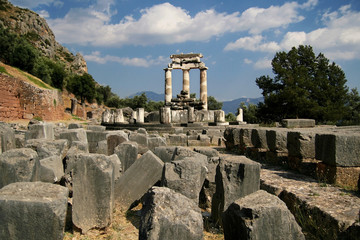 Ancient ruins of Delphi