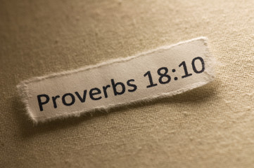 Proverbs 18:10