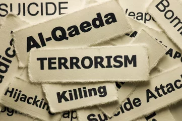 Cercles muraux Journaux Terrorisme