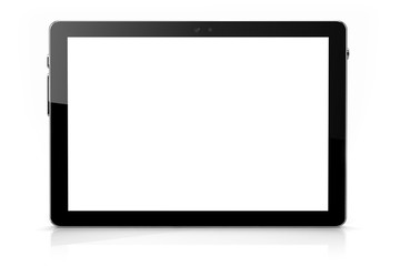 Isolated digital pad on white