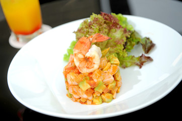 Prawn salad