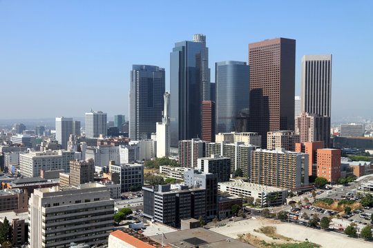 Los Angeles financial district