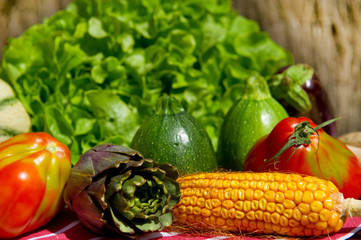 Fototapeta na wymiar Various vegetables