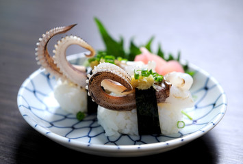 squid sushi