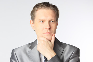 portrait of businessman