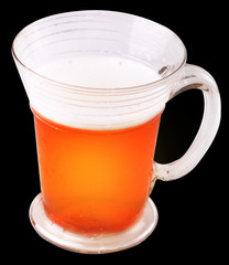 Cool beer isolated
