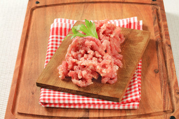 Ground meat