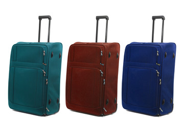 Colorful raveling bags