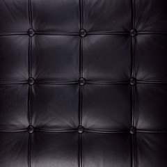 Black leather upholstery texture