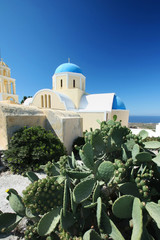 Obraz premium Santorin - Eglise à Oia