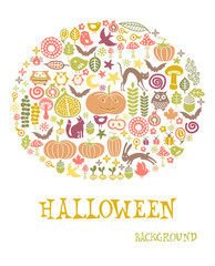 halloween invitation card