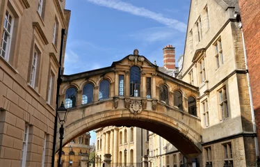 Foto op Plexiglas Brug der Zuchten Bridge of Sighs, Oxford, UK