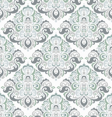 seamless wallpaper with floral retro ornament