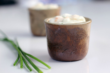 Verrine de mousse
