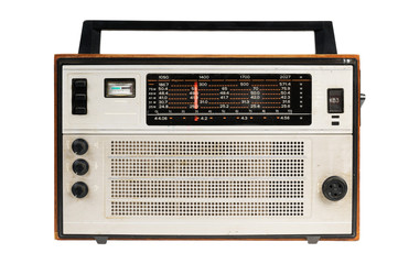 Oldfashioned retro radio