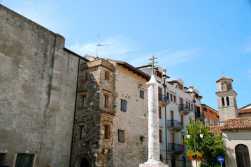 Fototapeta na wymiar Zabytkowe centrum Grado, Włochy