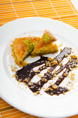 Traditional turkish sweet dessert