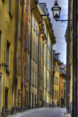 Gamla Stan,The Old Town in Stockholm, Sweden