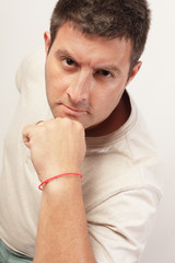 Naklejka premium Handsome man portrait