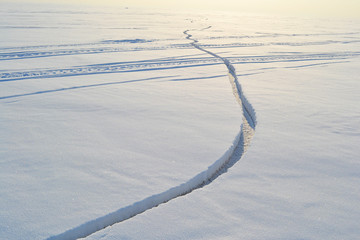 Broken ice in Gulf of Finland