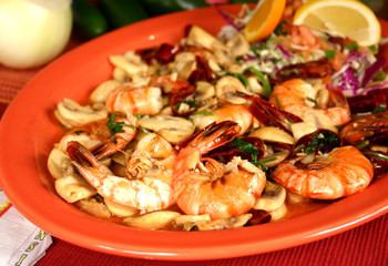 Camarones al la diabla