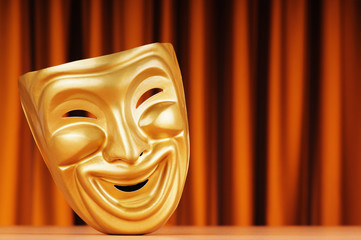 Masks with the theatre concept