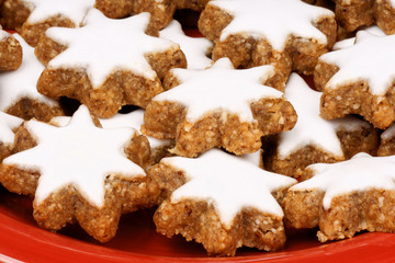 Cinnamon star cookies (Zimtsterne)