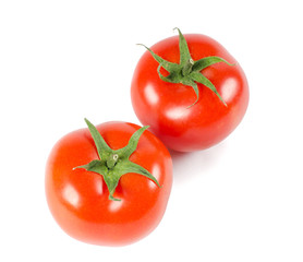 Tomato isolated on white background