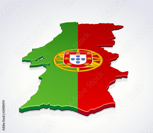 View Portugal Karte Umriss Gif